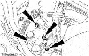 Conexiones de la bomba hidraulica Ford Focus