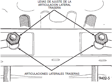Pernos de fijaci&oacute;n del soporte de la horquilla del montante trasero neon