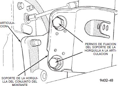 Pernos de fijaci&oacute;n del soporte de la horquilla del montante trasero neon